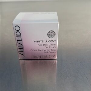 Shiseido Pink and White Eye Cream for Radiant Skin